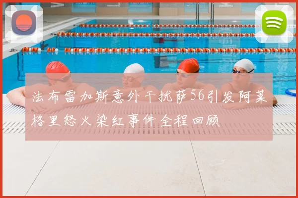 法布雷加斯意外干扰萨56引发阿莱格里怒火染红事件全程回顾