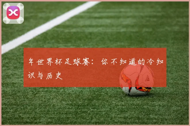 年世界杯足球赛:你不知道的冷知识与历史