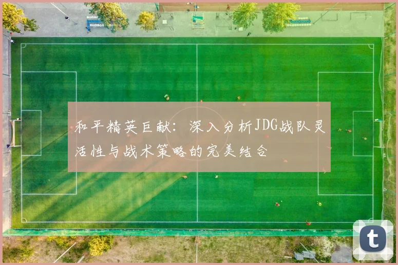 和平精英巨献:深入分析JDG战队灵活性与战术策略的完美结合