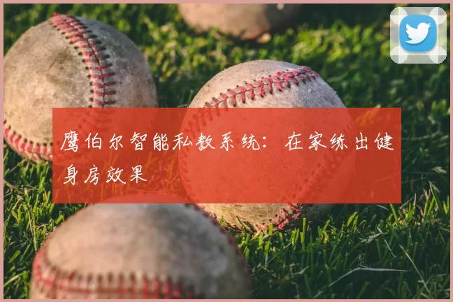 鹰伯尔智能私教系统：在家练出健身房效果
